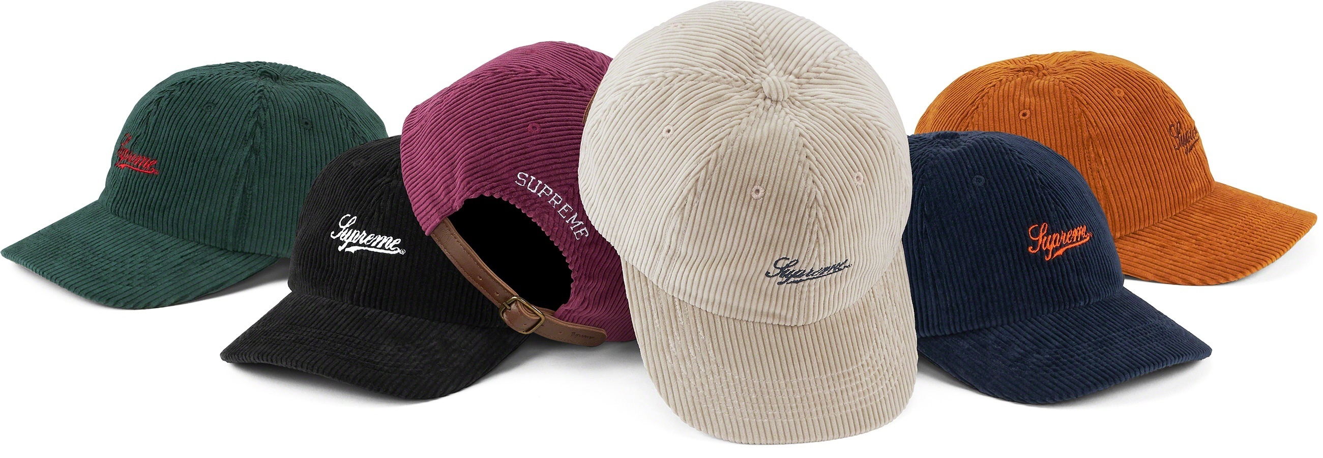 Script Corduroy 6-Panel